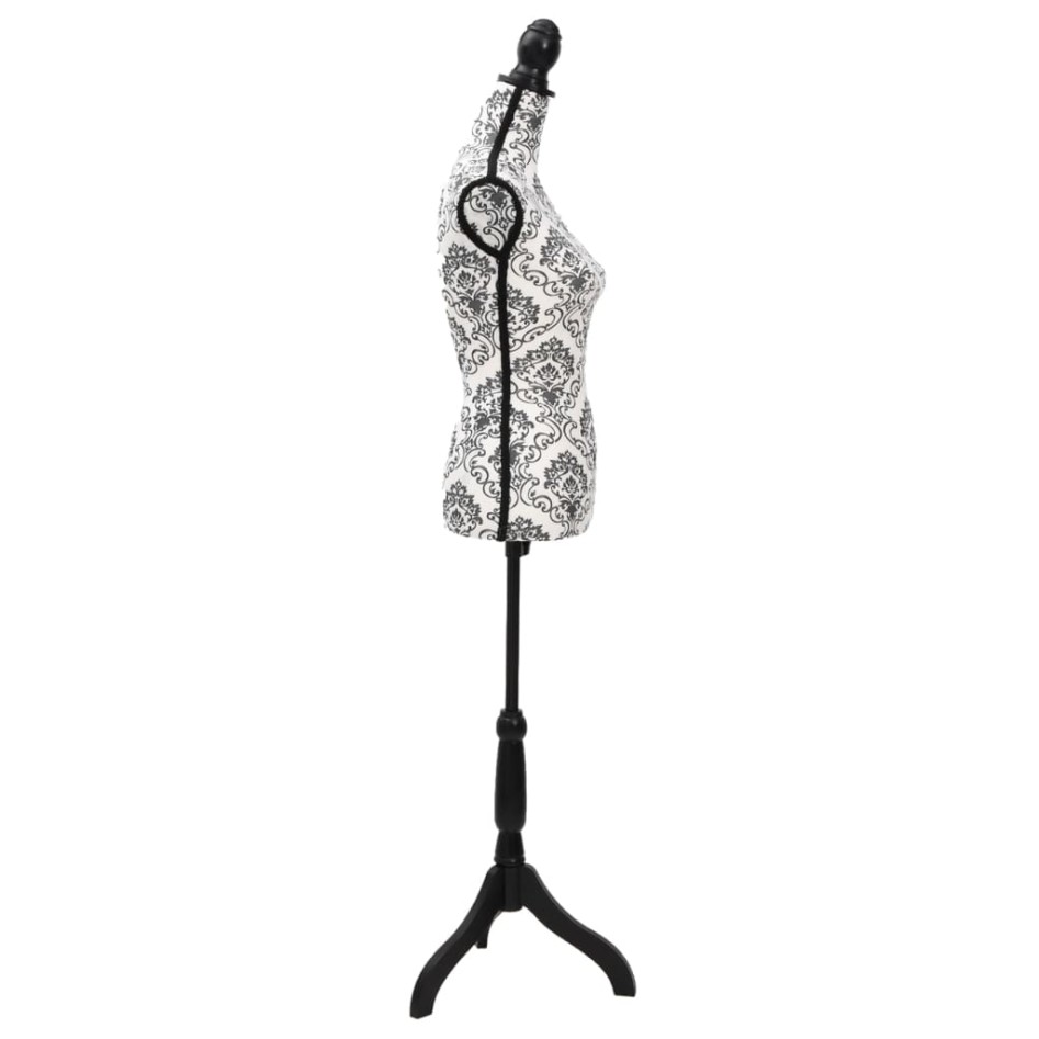 Maniquí busto de mujer exhibición negro y