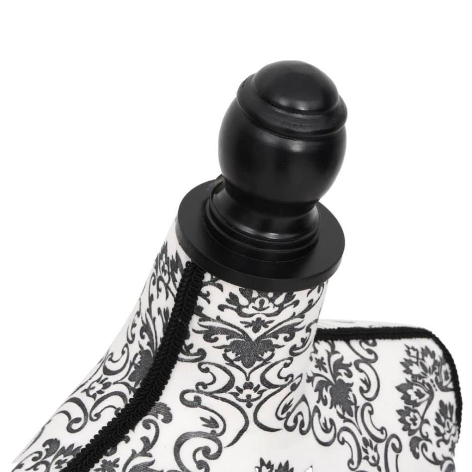 Maniquí busto de mujer exhibición negro y