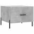 Mesa de centro 2 uds madera ingeniería gris hormigón