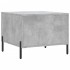 Mesa de centro 2 uds madera ingeniería gris hormigón