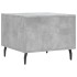Mesa de centro 2 uds madera ingeniería gris hormigón