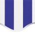 Tela de repuesto para toldo azul y blanco 4x3,5