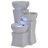 Fuente de agua de interior con LED de