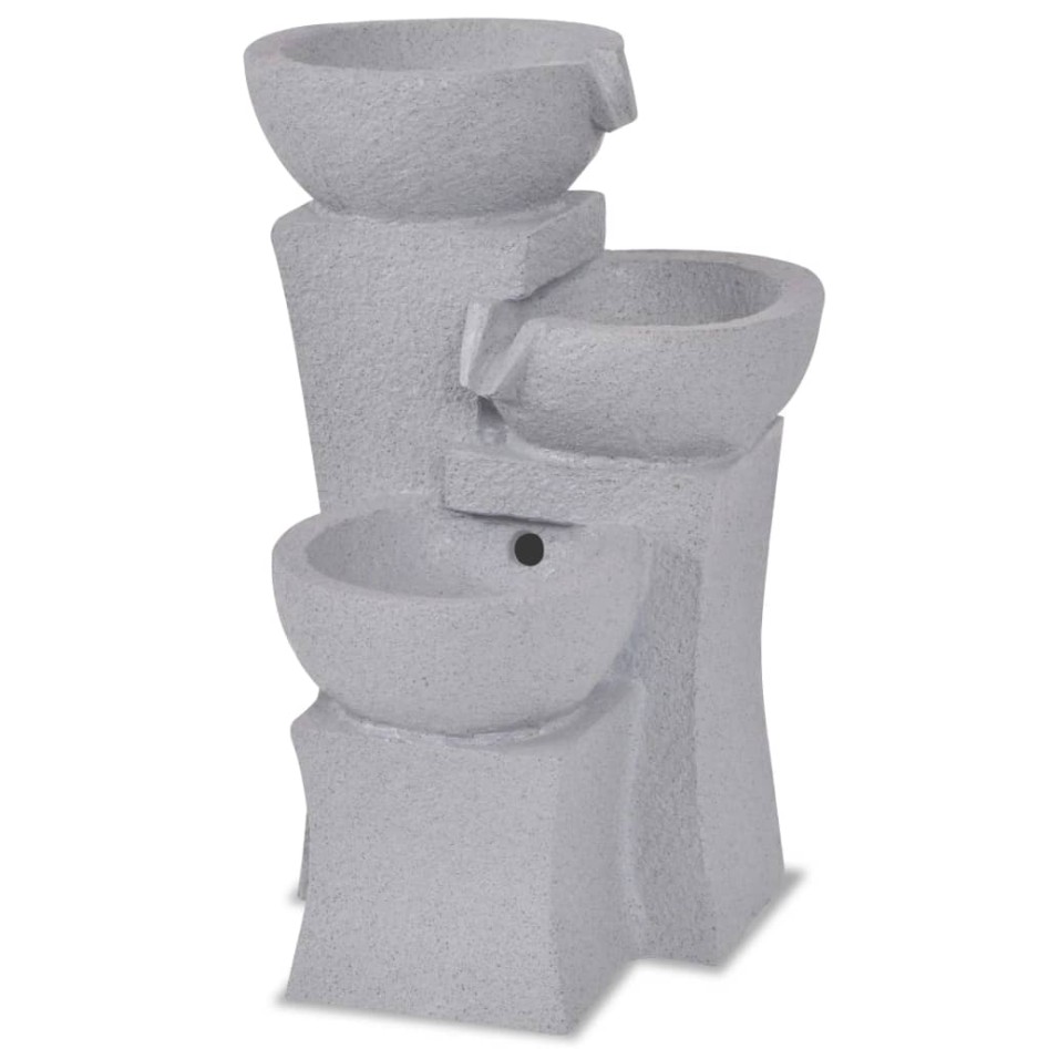 Fuente de agua de interior con LED de