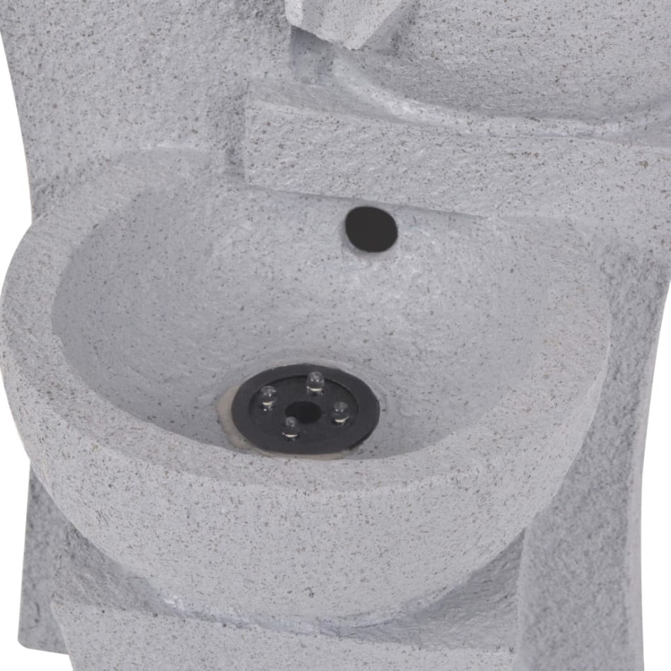 Fuente de agua de interior con LED de