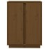 Aparador de madera maciza de pino marrón miel 60x35x80