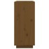 Aparador de madera maciza de pino marrón miel 60x35x80