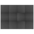 Alfombrillas de goma EVA negras 12 uds 4,32