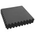 Alfombrillas de goma EVA negras 12 uds 4,32