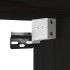 Armario de pared de madera maciza de pino negro 60x30x35