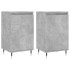 Aparadores 2 uds madera de ingeniería gris hormigón 40x35x70