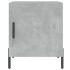 Mesitas noche 2 uds madera ingeniería gris hormigón 40x40x50