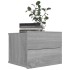 Mesitas de noche 2 uds contrachapada gris Sonoma 40x30x30