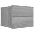 Mesitas de noche 2 uds contrachapada gris Sonoma 40x30x30