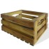 Caja de manzanas de jardín para plantar de madera de