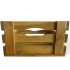 Caja de manzanas de jardín para plantar de madera de