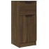 Aparadores 2 uds madera contrachapada marrón roble 30x30x70