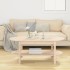 Mesa de centro de madera maciza de pino 110x55x45