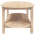 Mesa de centro de madera maciza de pino 110x55x45