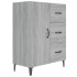 Aparador de madera de ingeniería gris Sonoma 69,5x34x90