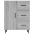 Aparador de madera de ingeniería gris Sonoma 69,5x34x90