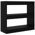Estantería/divisor de espacios negro 80x30x72
