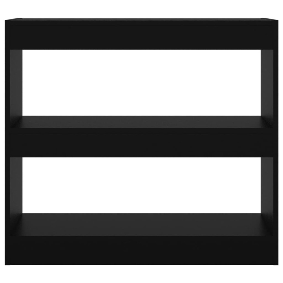 Estantería/divisor de espacios negro 80x30x72