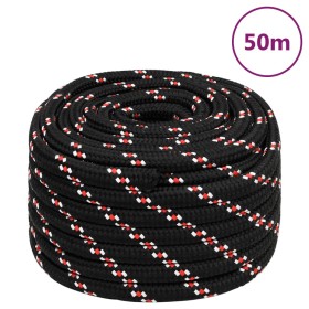 Cuerda de barco polipropileno negra 20 mm 50