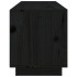 Mueble de TV de madera maciza de pino negro 105x34x40