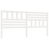 Cabecero de cama madera maciza de pino blanco 186x4x100