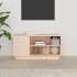 Mueble de TV de madera maciza de pino 80x35x40,5