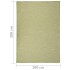 Alfombra de exterior de tejido plano verde 200x280