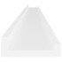 Estantes de pared 4 unidades blanco 115x9x3