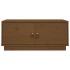 Mesa de centro madera maciza de pino marrón miel 80x50x35