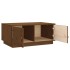 Mesa de centro madera maciza de pino marrón miel 80x50x35