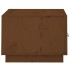 Mesa de centro madera maciza de pino marrón miel 80x50x35