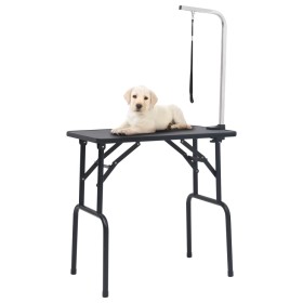 Mesa de aseo para perros ajustable con 1