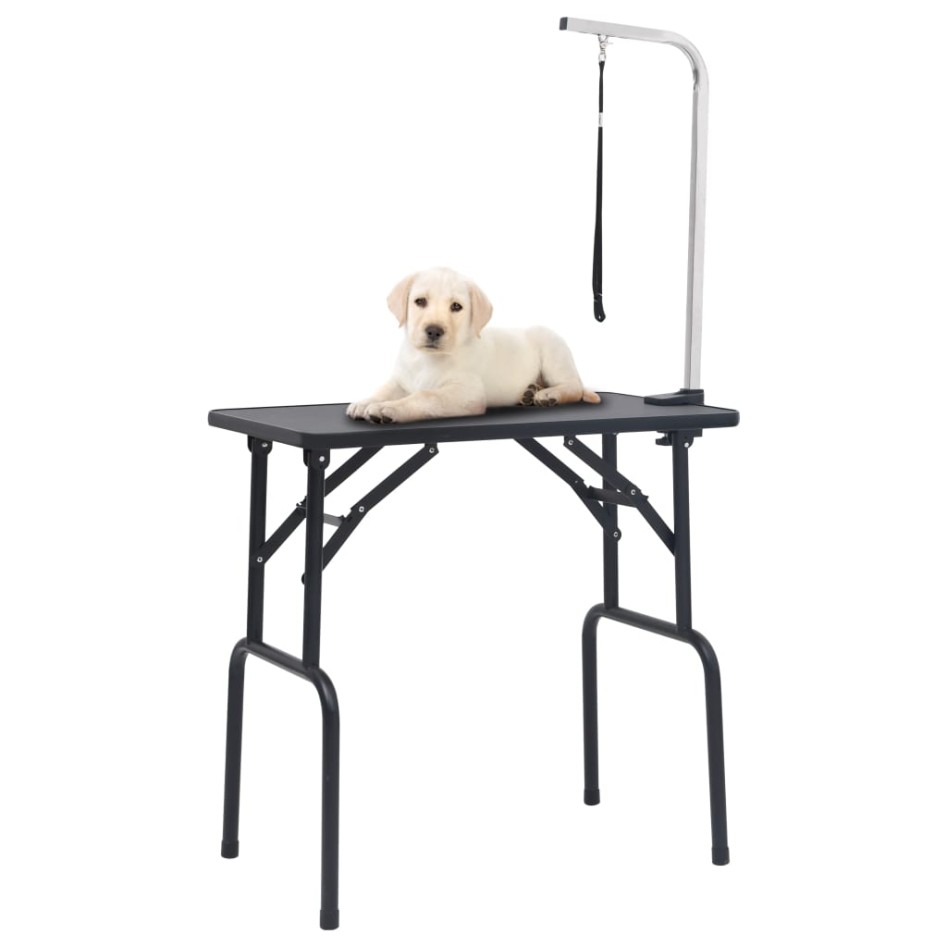 Mesa de aseo para perros ajustable con 1