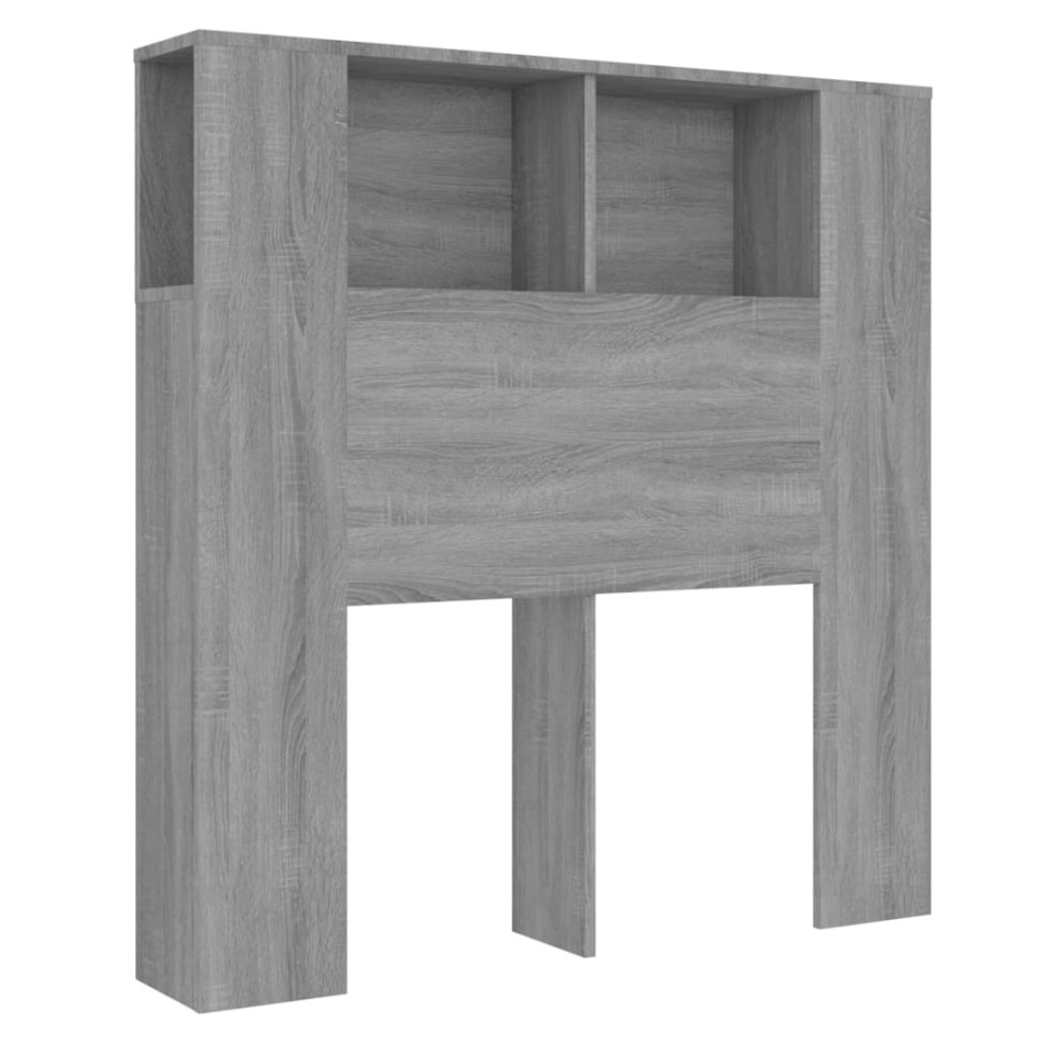 Mueble cabecero gris Sonoma 100x18,5x104,5