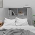 Mueble cabecero gris Sonoma 100x18,5x104,5