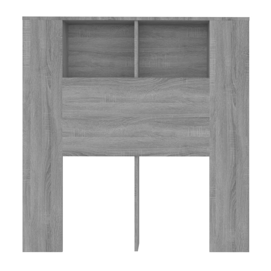 Mueble cabecero gris Sonoma 100x18,5x104,5