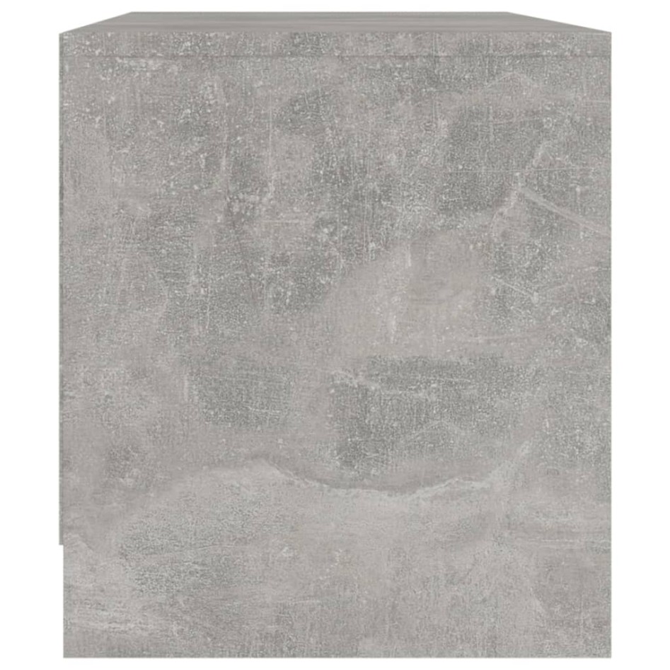 Mueble para TV madera contrachapada gris hormigón 90x35x40