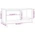 Mueble para TV madera contrachapada gris hormigón 90x35x40