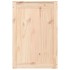 Baúl para la colada madera maciza de pino 44x44x66