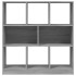 Estantería madera contrachapada gris Sonoma 97,5x29,5x100