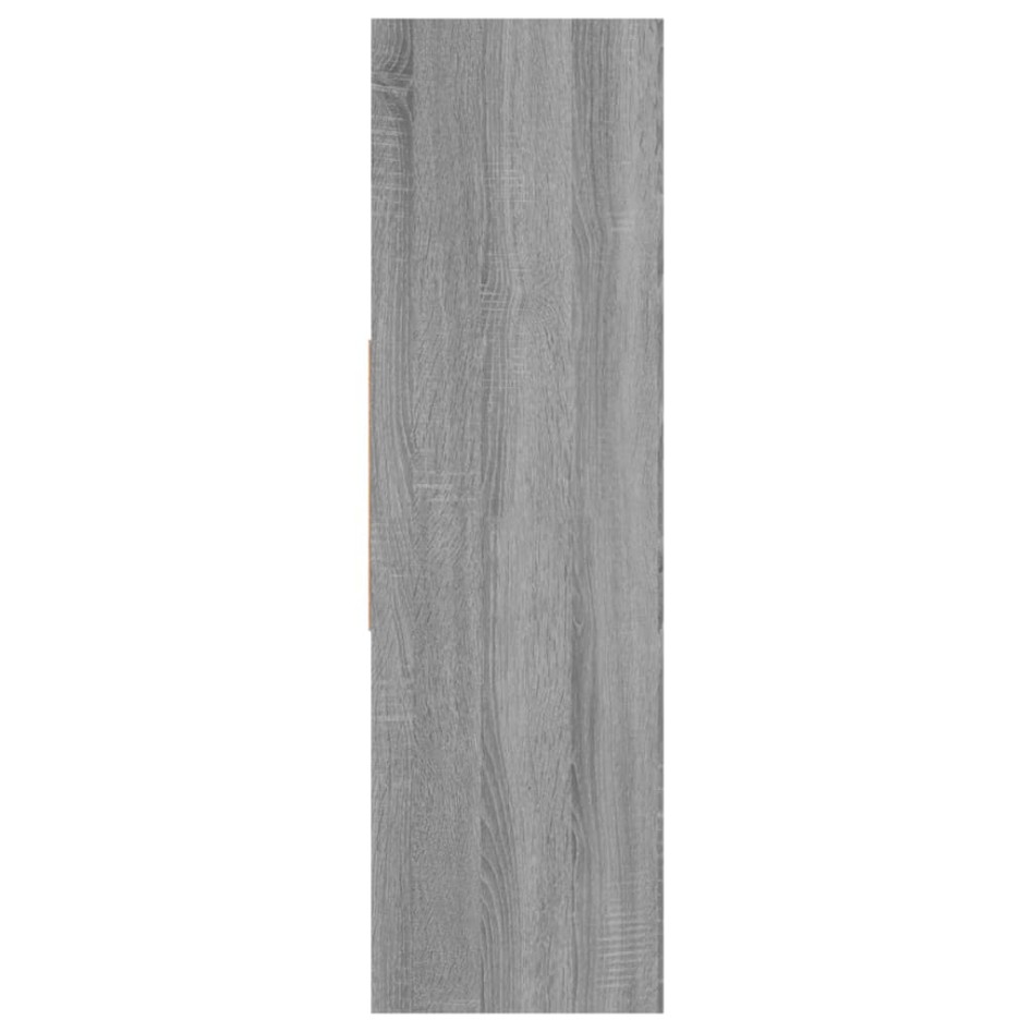 Estantería madera contrachapada gris Sonoma 97,5x29,5x100