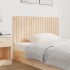 Cabecero de cama de pared madera maciza de pino 127,5x3x60
