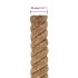 Cuerda de yute 10 m de longitud y 36 mm de
