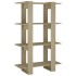 Estantería/divisor espacios color roble Sonoma 80x30x123,5