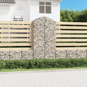 Cesta gaviones forma arco hierro galvanizado 100x50x200/220